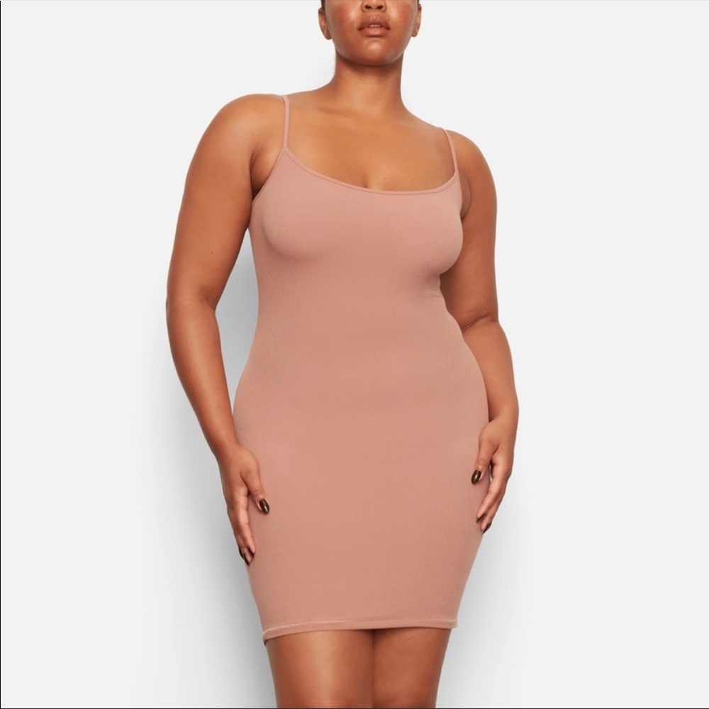 SKIMS soft lounge slip dress